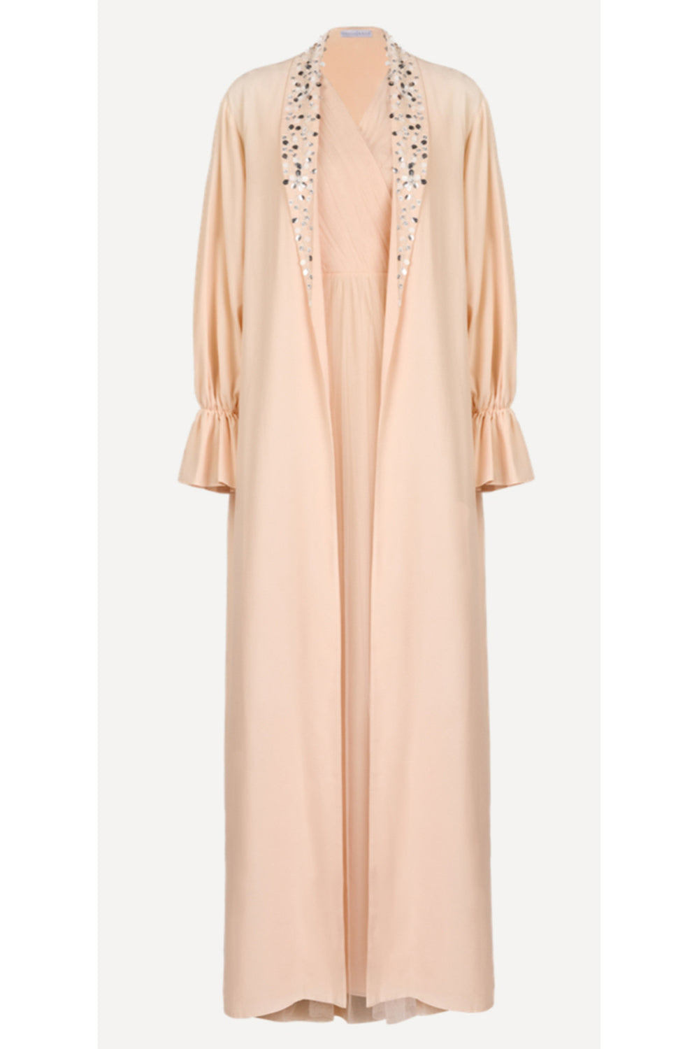 Elaris Maxi Gown With Cape