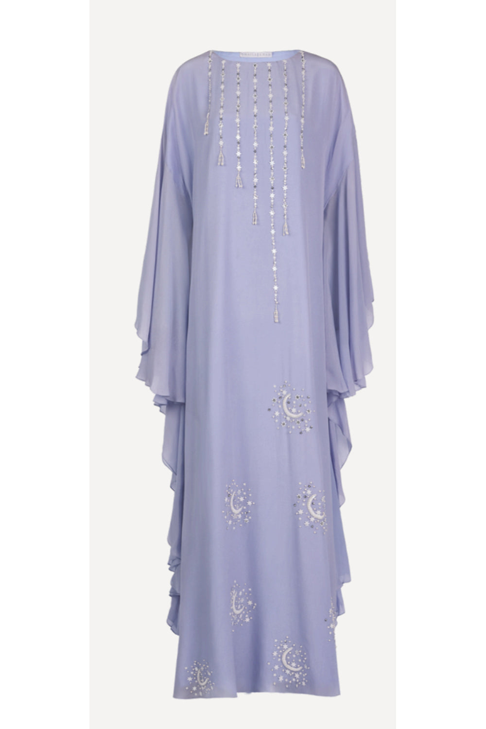 Selene Powder Blue Embroidered Kaftan