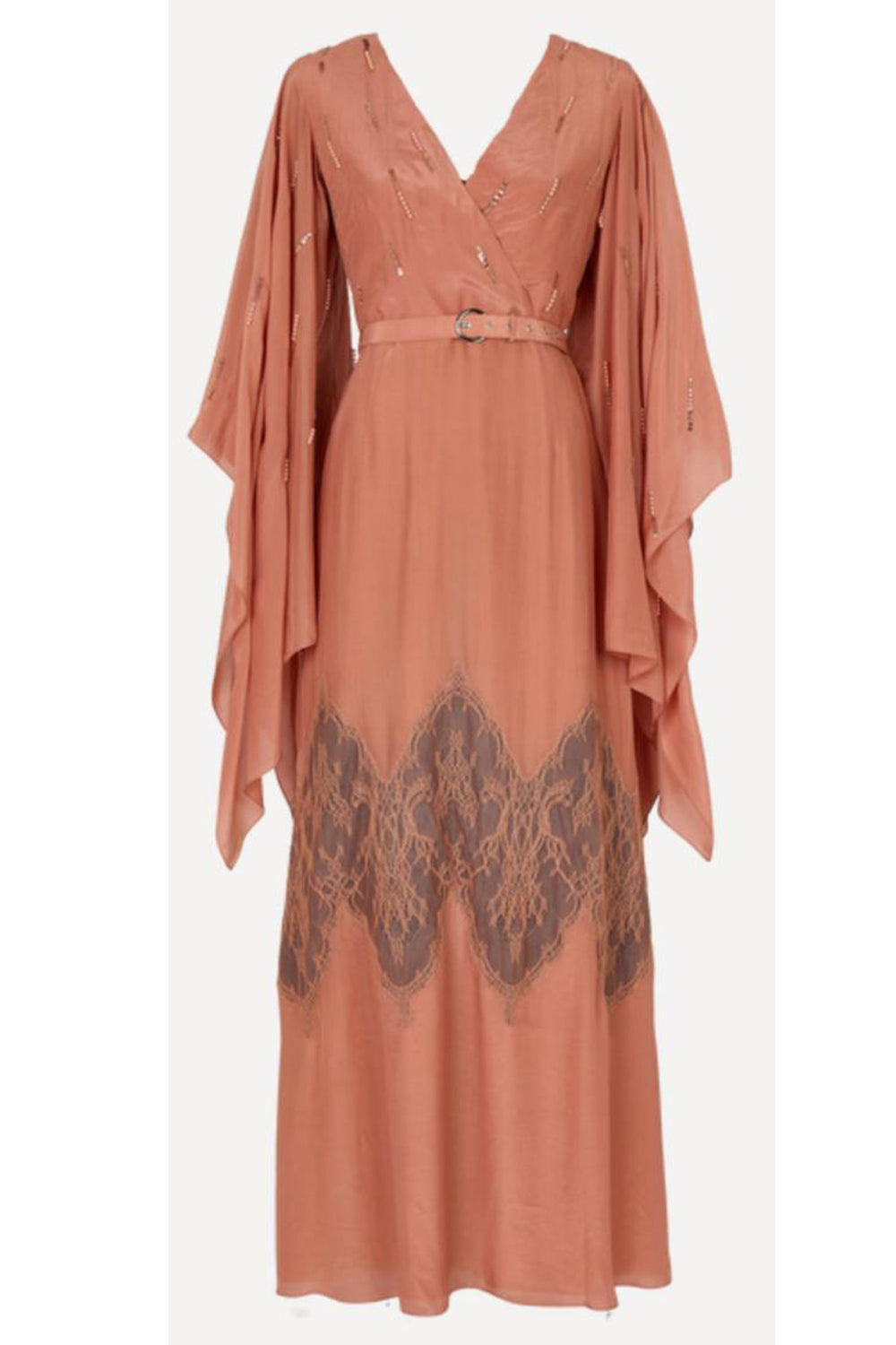 Qamar Waist Toe Up Maxi Gown