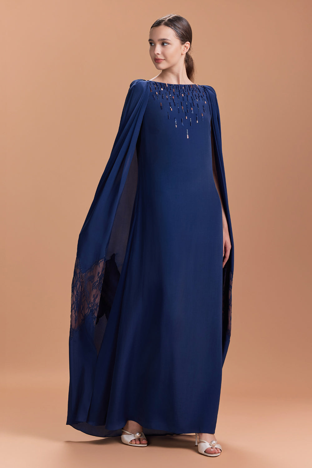 Lyséa Embroidered Maxi Gown