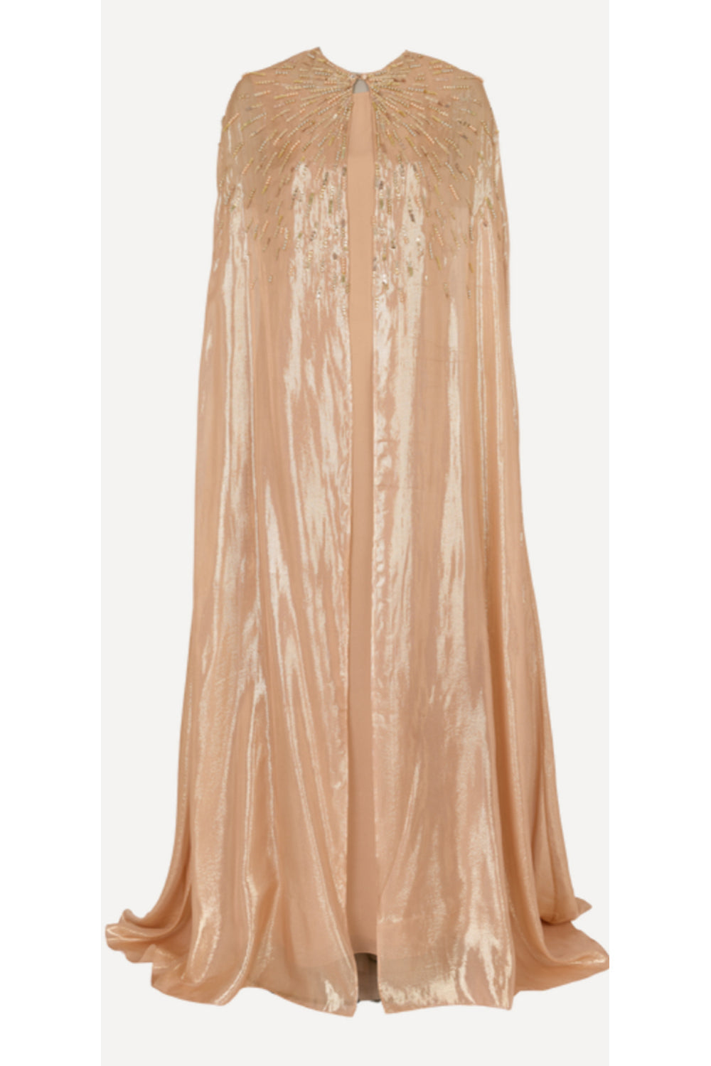 Haze Dress With Abaya Cape