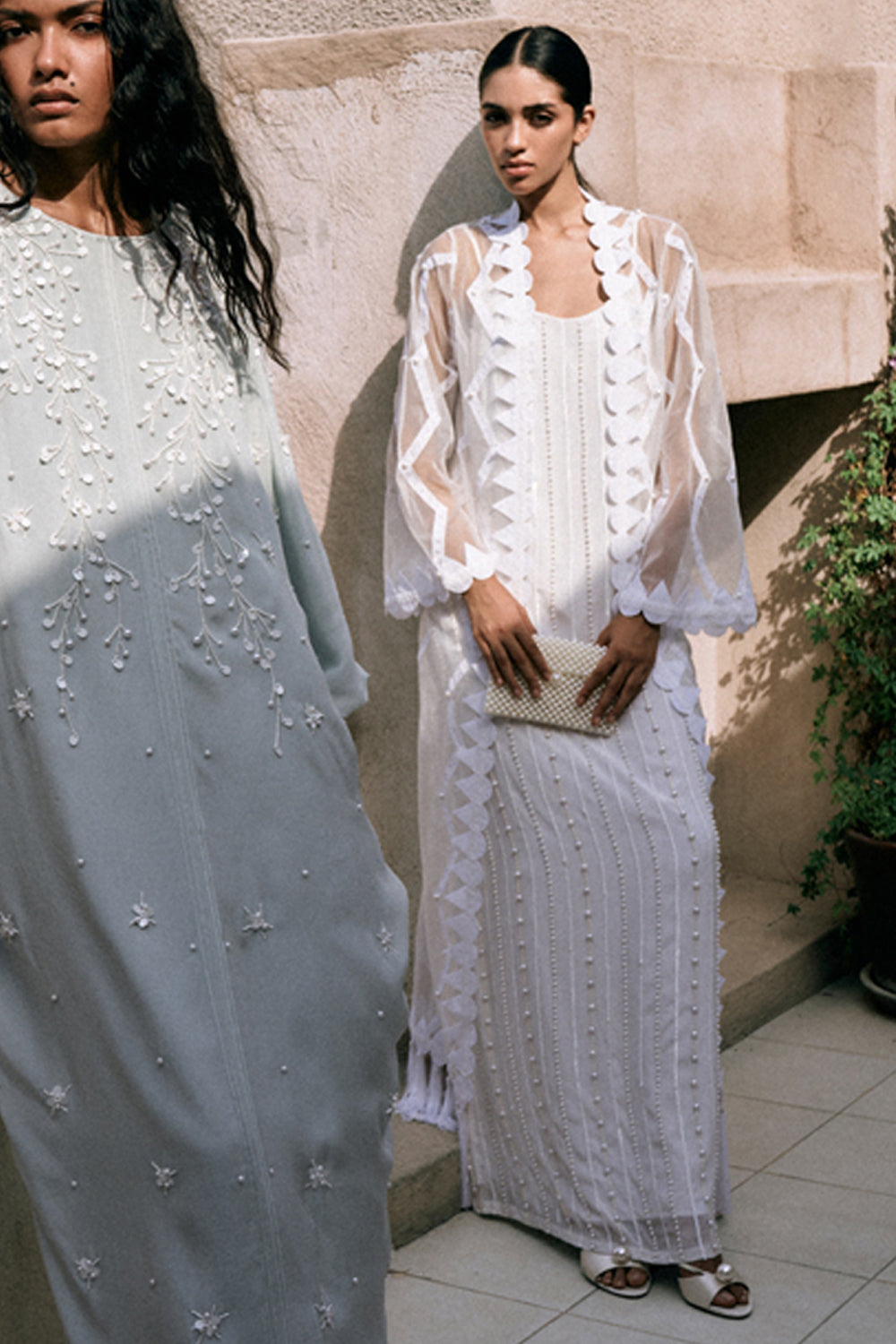 Mireth Fully Embroidered Jacket & Dress