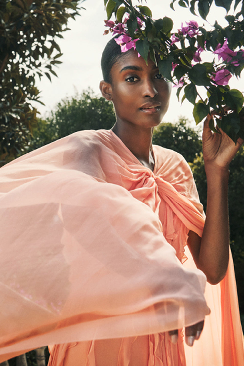 Warm Peach Dress