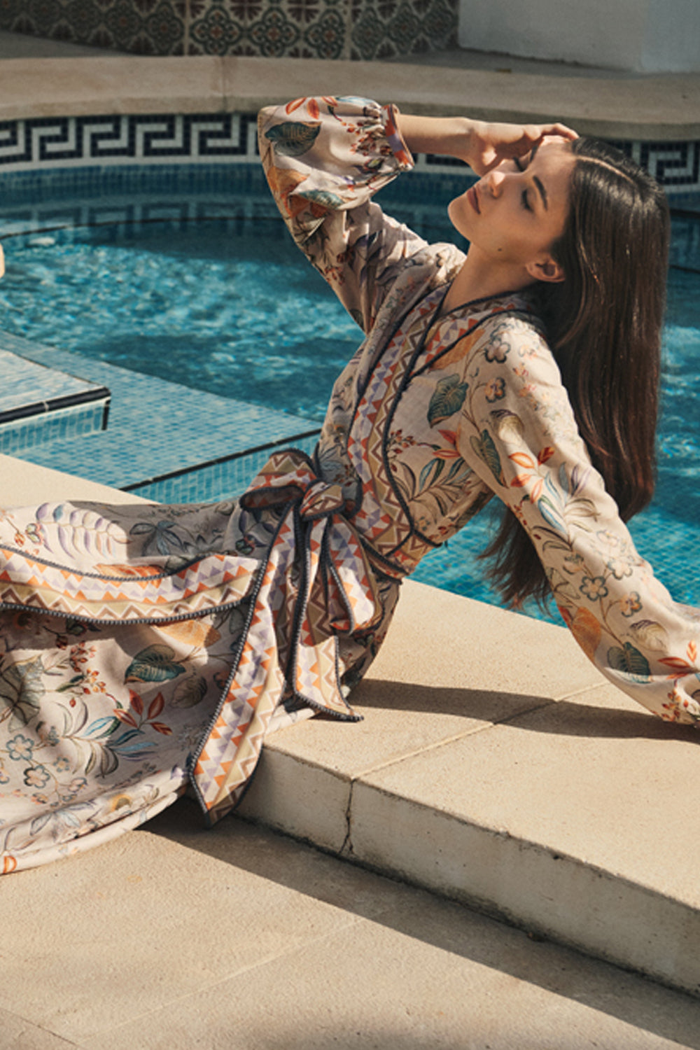 Tribal Garden Print Dress