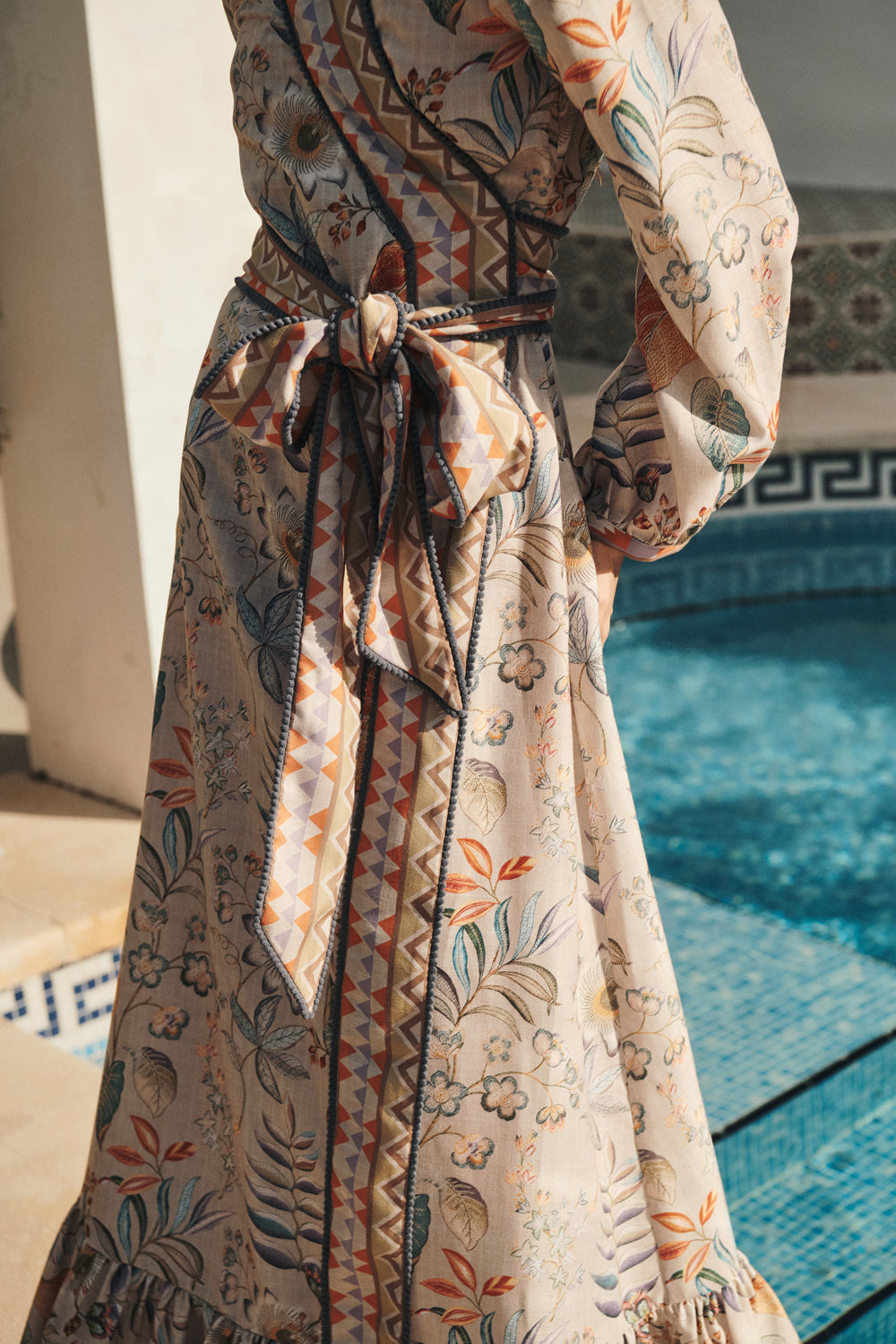 Tribal Garden Print Dress