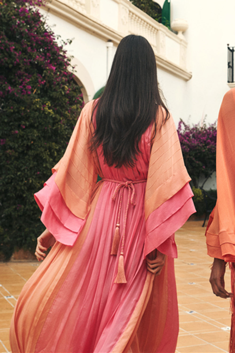 Candy Pink & Warm Peach Dress