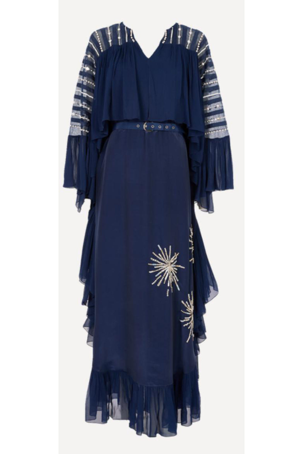 Nyra Ruffle Maxi Gown